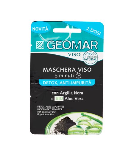 GEOMAR MASCHERA VISO DETOX 15 ML - Tre Pi Profumerie