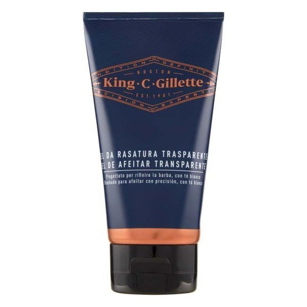 GILLETTE KING C. GEL TRASPARENTE RASATURA PERFETTA 150 ML - Tre Pi Profumerie