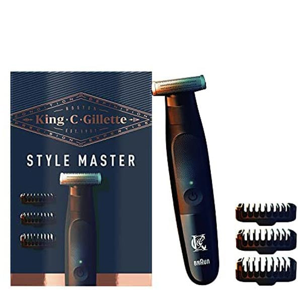 GILLETTE KING C. RASOIOE REGOLABARBA STYLE MASTER - Tre Pi Profumerie