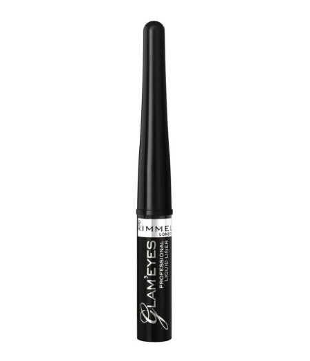 RIMMEL LIQUID EYE LINERBLACK 001 - Tre Pi Profumerie