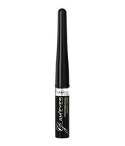 RIMMEL LIQUID EYE LINERBLACK 001 - Tre Pi Profumerie
