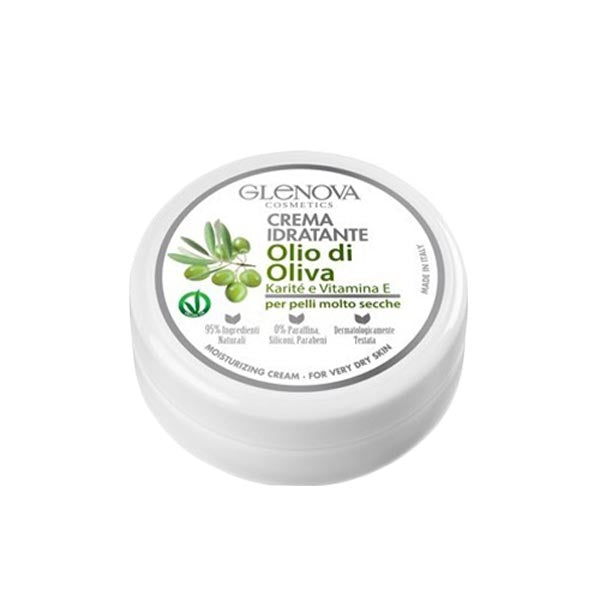 GLENOVA CREMA IDRATANTEOLIO DI OLIVA 120 ML - Tre Pi Profumerie
