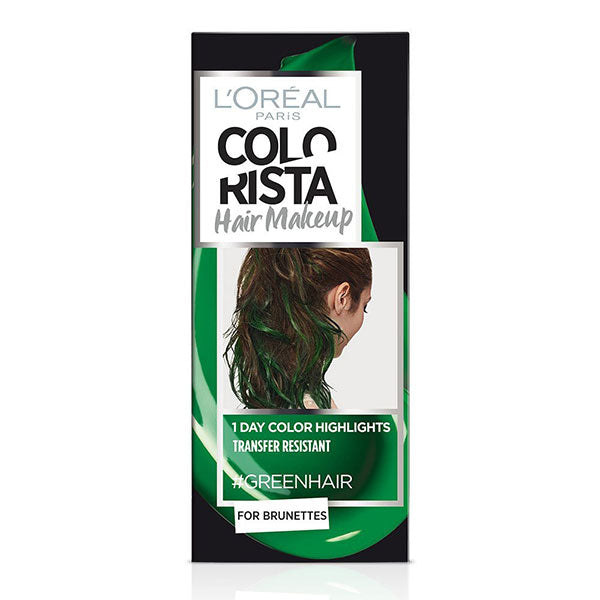 L'OREAL HAIR COLORIST COLORISTA HAIR MAKEUP GREEN HAIR - Tre Pi Profumerie