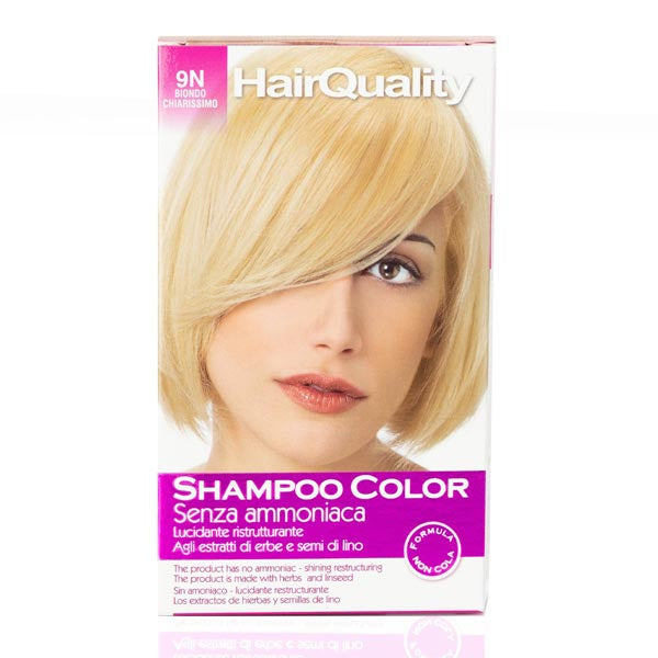 HAIR QUALITY SHAMPOO COLORORANTE CAPELLI COLOR 9N - Tre Pi Profumerie