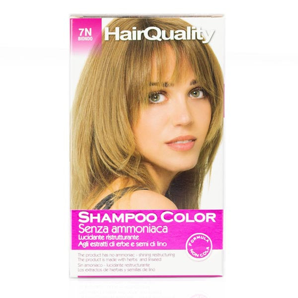 HAIR QUALITY SHAMPOO COLORORANTE CAPELLI BIONDO - Tre Pi Profumerie