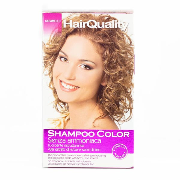 HAIR QUALITY SHAMPOO COLORORANTE CAPELLI CARAMELLO - Tre Pi Profumerie