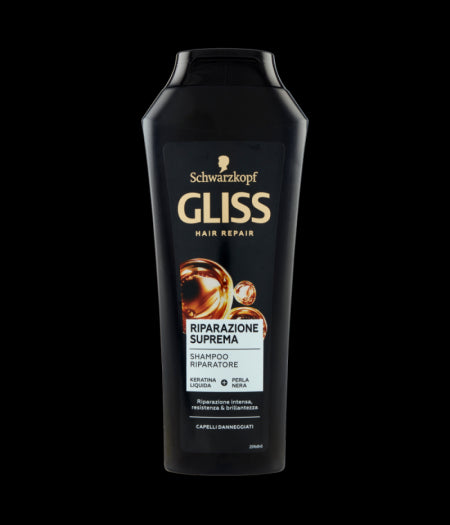 SCHWARZKOPF GLISS SHAMPOO RIP SUPREMA 250 ML - Tre Pi Profumerie
