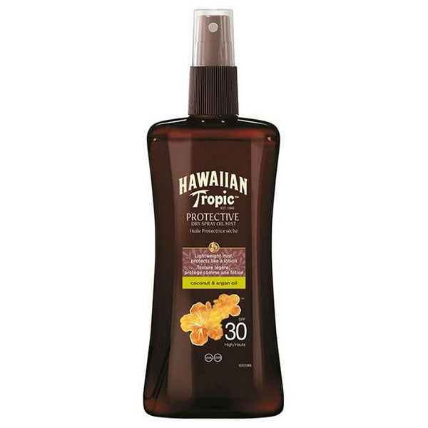 HAWAIIAN TROPIC ISLAND GLOW OLIO SECCO SPRAY SPF 30 200 ML - Tre Pi Profumerie