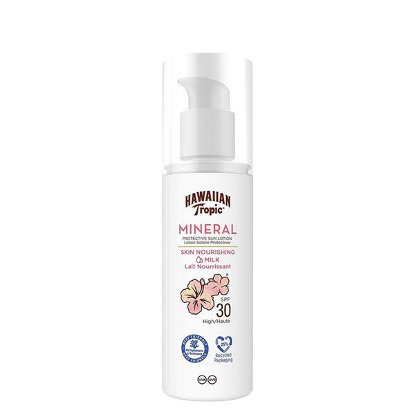 HAWAIIAN TROPIC MINERALPROTEZIONE SOLARE VISO SPF 30 100 ML - Tre Pi Profumerie