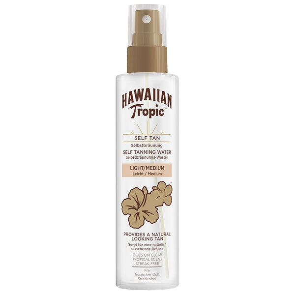 HAWAIIAN TROPIC SATIN ACQUA AUTOABBRONZANTE TINTA MEDIA 190 ML - Tre Pi Profumerie