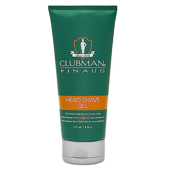 CLUBMAN PINAUD HEAD SHAVE GEL 177 ML - Tre Pi Profumerie