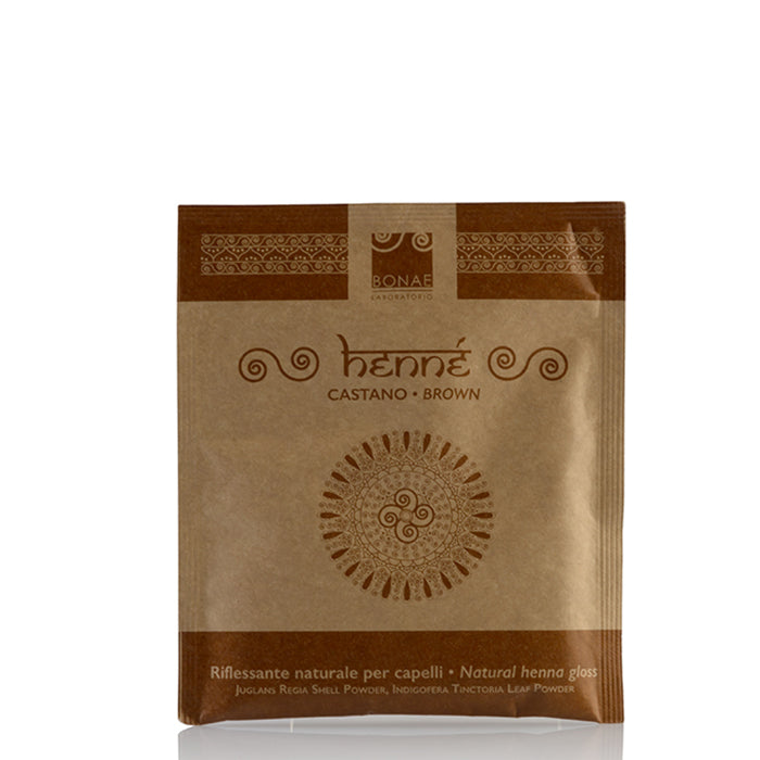 BONAE LABORATORIO HENNERIFLESSANTE PER CAPELLI CASTANO 40 G - Tre Pi Profumerie