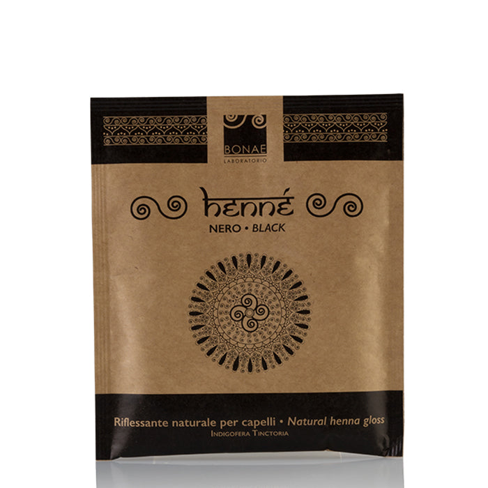 BONAE LABORATORIO HENNERIFLESSANTE PER CAPELLI NERO 40 G - Tre Pi Profumerie