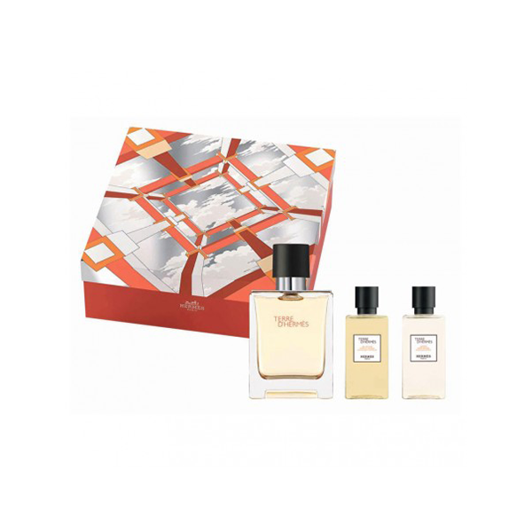 HERMES TERRE D'HERMES COFANETTO EDT 50 + SHOWER 40 + B.LOTION 40 - Tre Pi Profumerie
