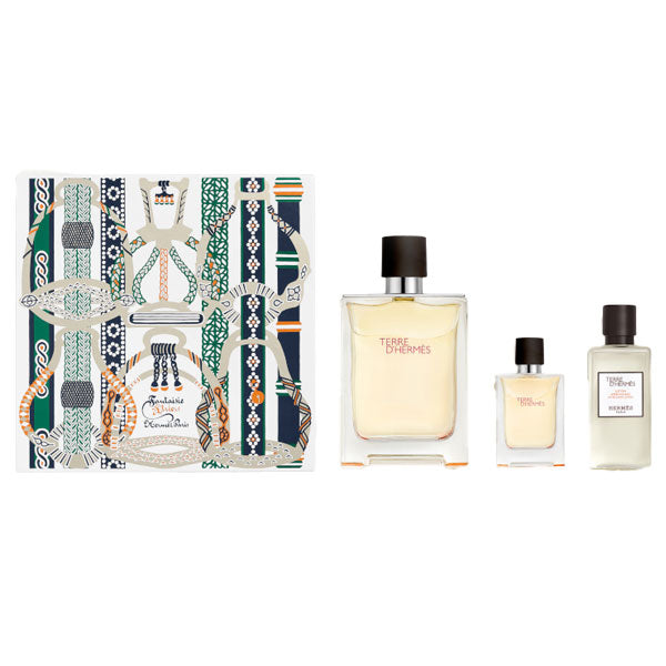 HERMES TERRE D'HERMES COFANETTO EDT 100 ML + DOPOBARBA 40 ML - Tre Pi Profumerie