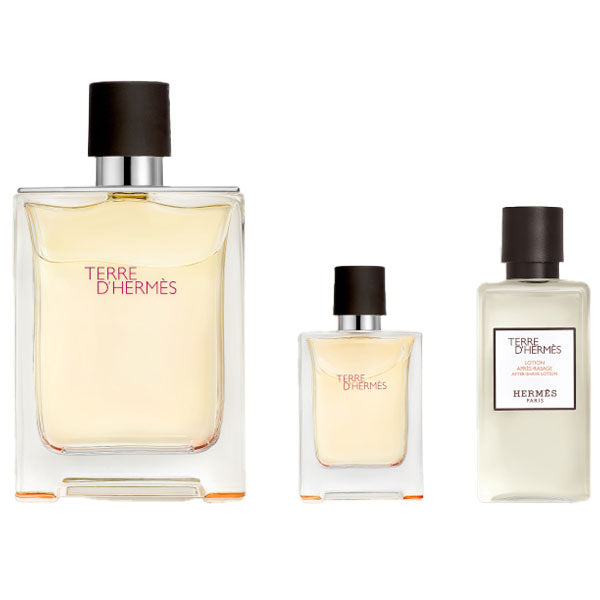 HERMES TERRE D'HERMES COFANETTO EDT 100 ML + DOPOBARBA 40 ML - Tre Pi Profumerie