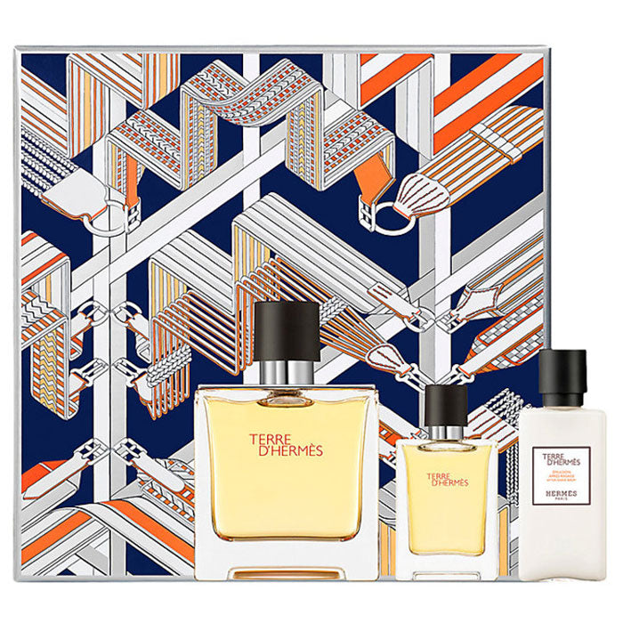 HERMES TERRE D'HERMES COFANETTO PARFUM 75 ML + 12,5 ML + ASL 40 - Tre Pi Profumerie
