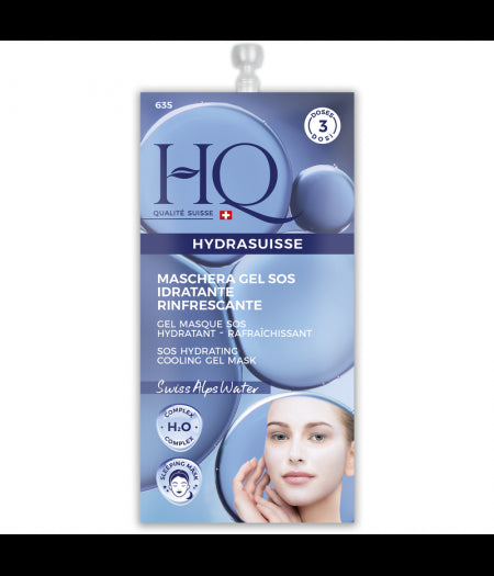 HQ MASCHERA VISO AQUA GEL SOS IDRATANTE 15 ML - Tre Pi Profumerie