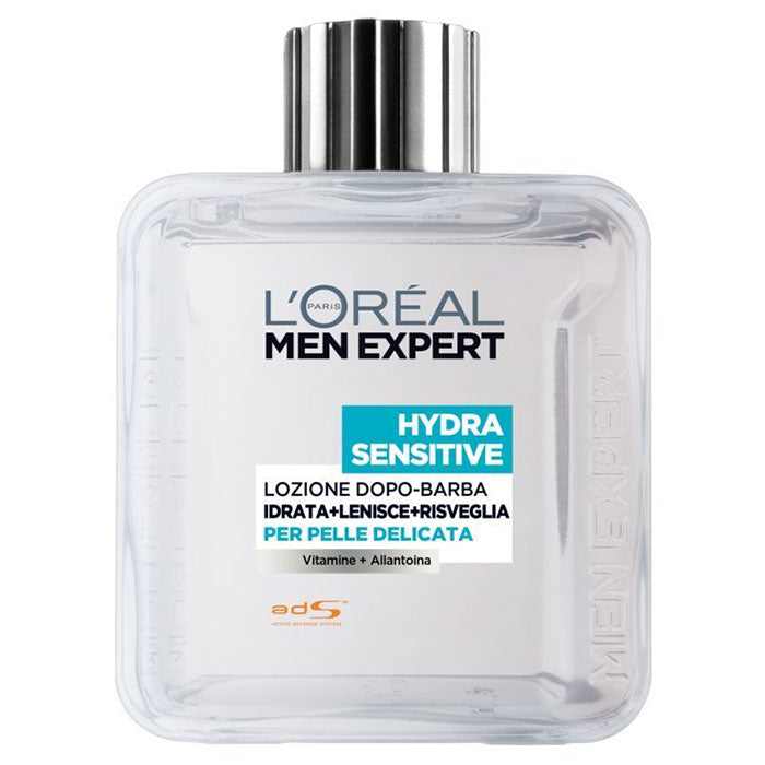 L'OREAL MEN EXPERT LOZIONE DOPOBARBA HYDRA SENSITIVE 100 ML - Tre Pi Profumerie