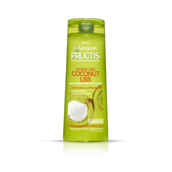GARNIER FRUCTIS SHAMPOOFORTIFICANTE COCONUT LISS 250 ML - Tre Pi Profumerie