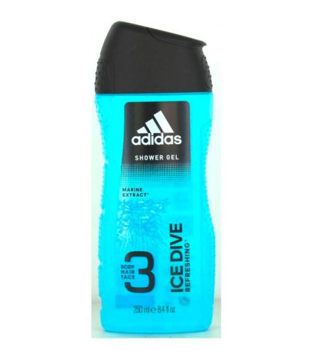 ADIDAS ICE DIVE DOCCIASCHIUMA 250 ML - Tre Pi Profumerie