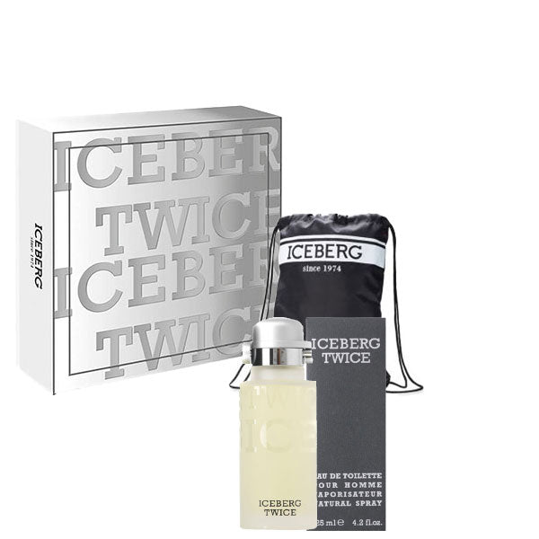 ICEBERG TWICE HOMME COFANETTO EDT 125 ML + STRING BAG - Tre Pi Profumerie