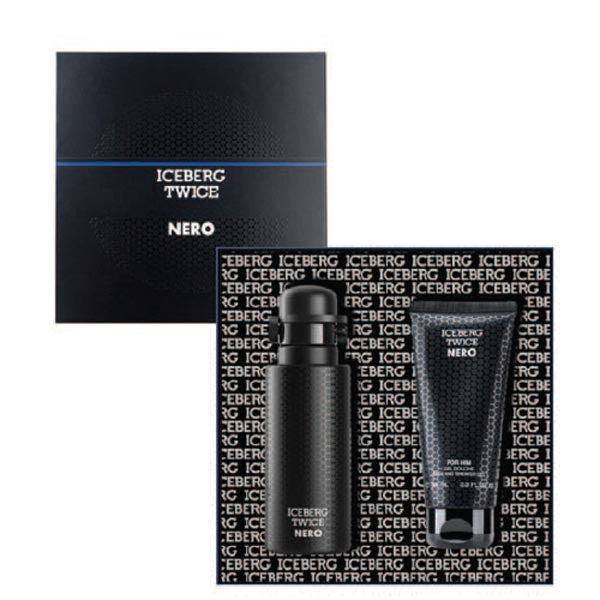 ICEBERG COFANETTO REGALO TWICE NERO U EDT125+SG1 - Tre Pi Profumerie