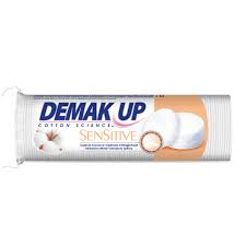 DEMAK'UP DISCHETTI STRUCCANTI COTONE SENSITIVE TONDI 60 PEZZI - Tre Pi Profumerie