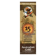 AUSTRALIAN GOLD LOTION SUNSCREEN INSTANT BRONZER SPF 15 10 ML - Tre Pi Profumerie