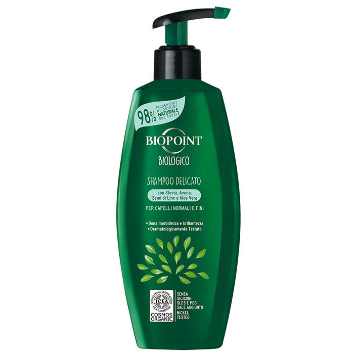 BIOPOINT BIOLOGICO SHAMPOO DELICATO 250 ML - Tre Pi Profumerie