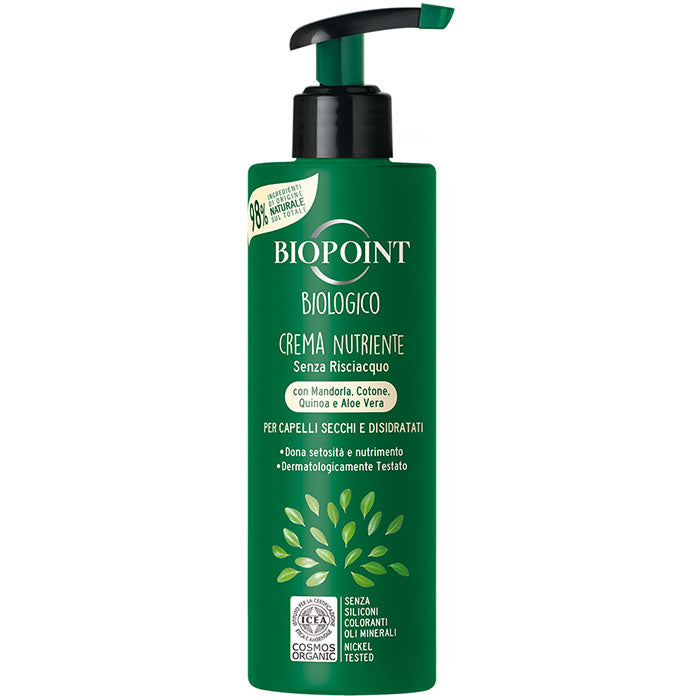 BIOPOINT BIOLOGICO CREMA NUTRIENTE SENZA RISCIACQUO 150 ML - Tre Pi Profumerie