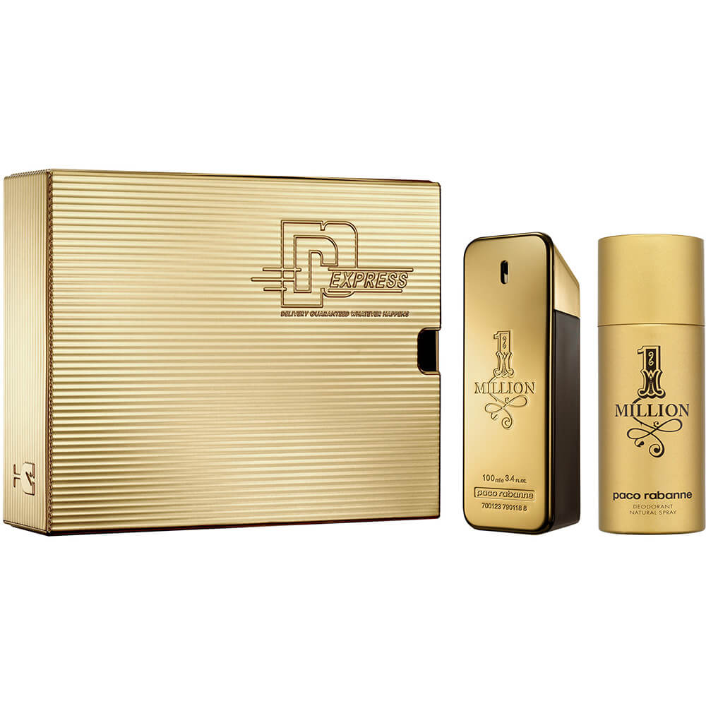 PACO RABANNE ONE MILLION COFANETTO EDT 100 ML + DEO SPRAY 150 ML - Tre Pi Profumerie