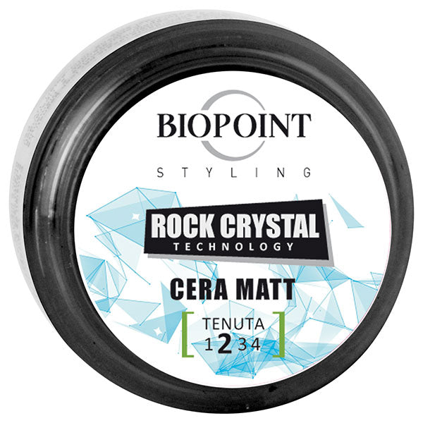 BIOPOINT STYLING ROCK CRYSTAL CERA MATT TENUTA 2 100 ML - Tre Pi Profumerie
