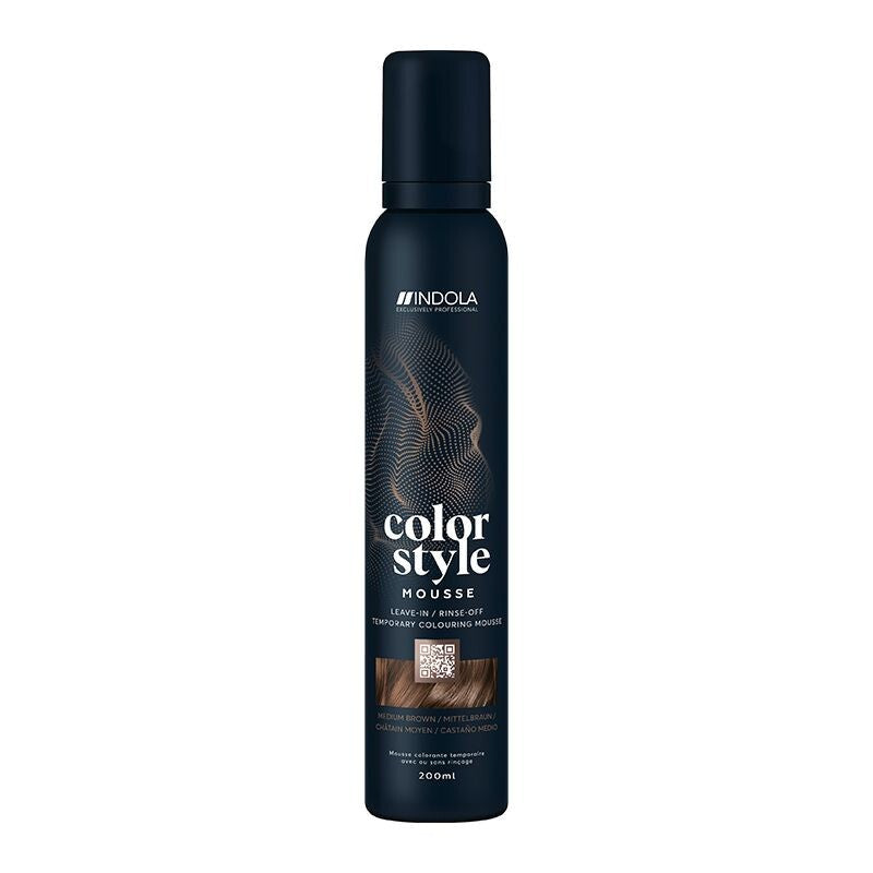INDOLA COLOR STYLE MOUSSE BIONDO MIELE 200 ML