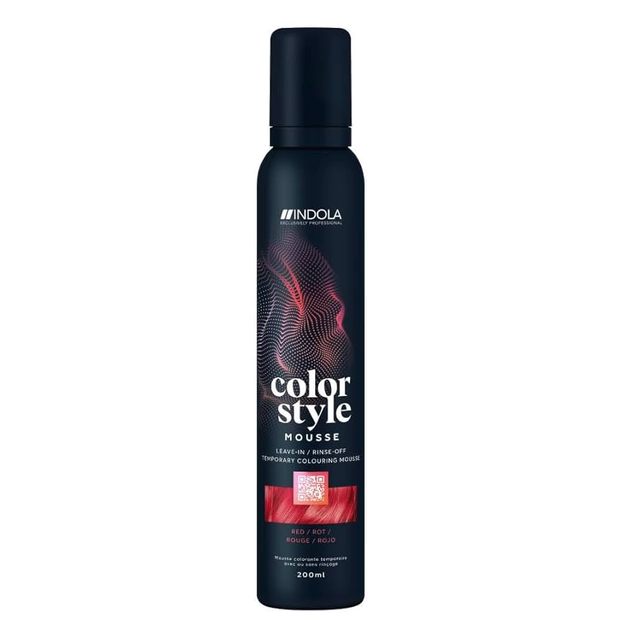INDOLA COLOR STYLE MOUSSE MALVA MAUVE 200 ML