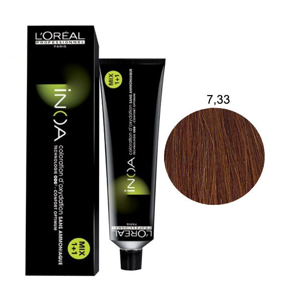 L'OREAL PROFESSIONNEL INOA BIONDO DORATO PROFONDO 7,33 - Tre Pi Profumerie