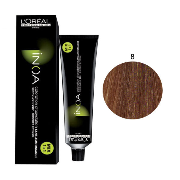 L'OREAL PROFESSIONNEL INOA BIONDO CHIARO 8 - Tre Pi Profumerie
