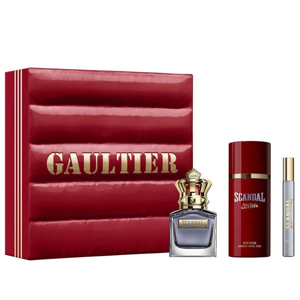JEAN PAUL GAULTIER SCANDAL COFANETTO EDT 50 ML + DEO + MG - Tre Pi Profumerie