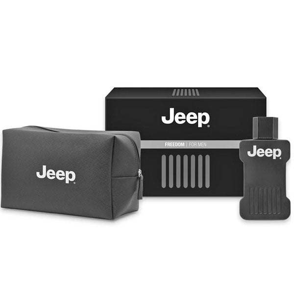 JEEP FREEDOM FOR MEN COFANETTO EDT 100 ML + BEAUTY CASE - Tre Pi Profumerie