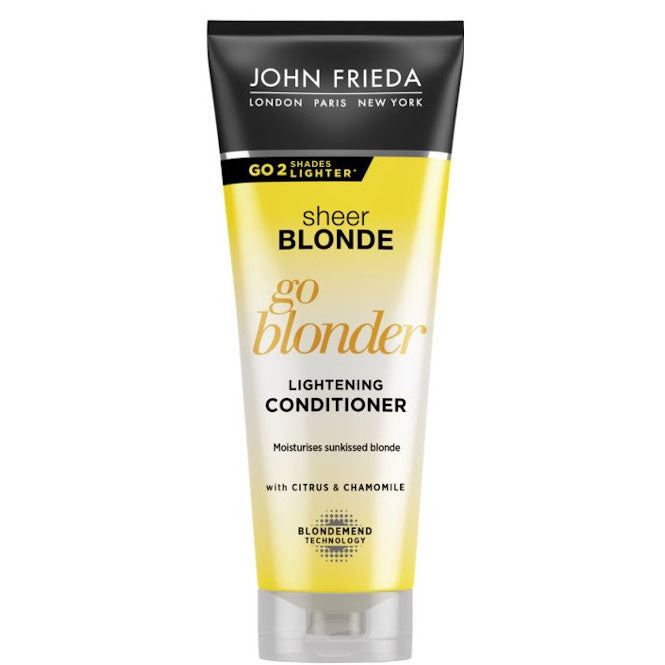 JOHN FRIEDA SHEER BLONDE GO BLONDER BALSAMO SCHIARENTE 250 ML - Tre Pi Profumerie