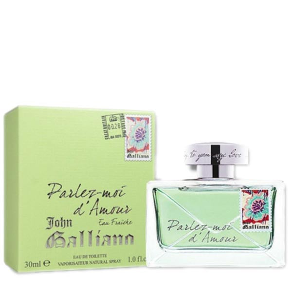 JOHN GALLIANO PARLEZ D'AMOUR EAU FRAICHE EDT 30 ML - Tre Pi Profumerie