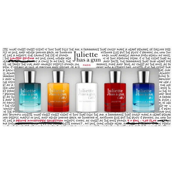 JULIETTE HAS A GUN DELUXE MINIATURES COLLECTION PARFUMS 5 X 8 ML - Tre Pi Profumerie