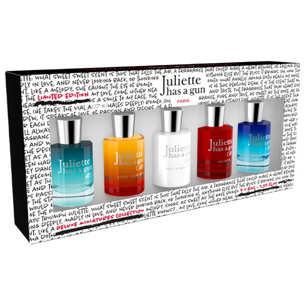 JULIETTE HAS A GUN DELUXE MINIATURES COLLECTION PARFUMS 5 X 8 ML - Tre Pi Profumerie