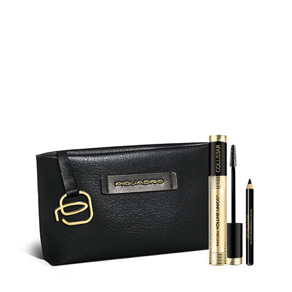 COLLISTAR COFANETTO PIQUADRO MASCARA VOLUME UNICO NERO + MATITA - Tre Pi Profumerie