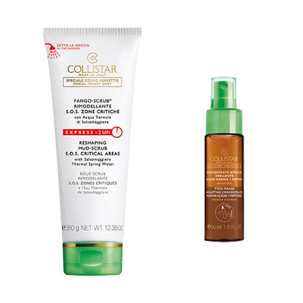 COLLISTAR FANGO SCRUB RIMODELLANTE 350g + CONCE BIFAS SNEL 50ML - Tre Pi Profumerie