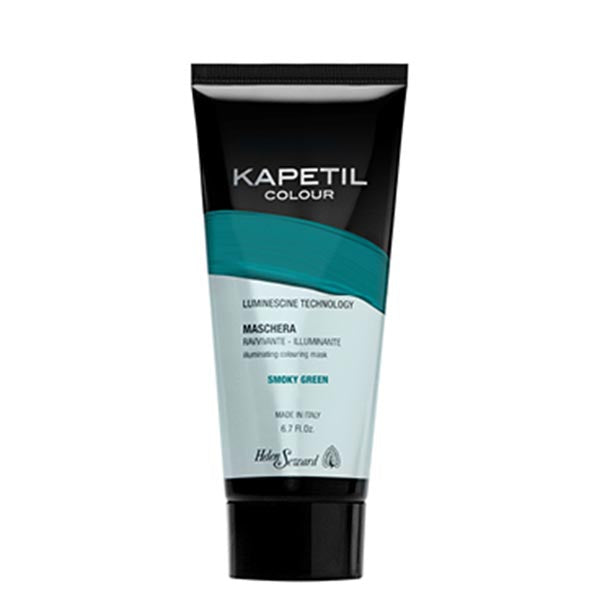 KAPETIL MASCHERA CAPELLI RAVVIVANTE ILLUMINANTE SMOKY GREEN 200 - Tre Pi Profumerie