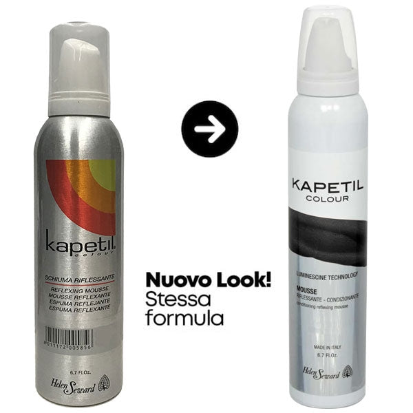 KAPETIL SCHIUMA RIFLESSANTE NERO 200 ML - Tre Pi Profumerie