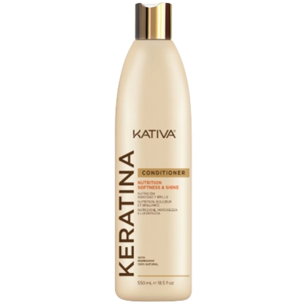 KATIVA KERATINA CONDITIONER NUTRITION SOFTNESS&SHINE 355 ML