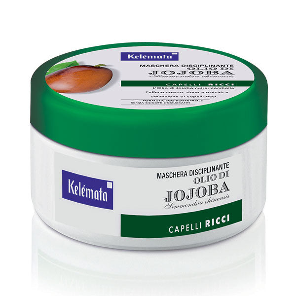 KELEMATA MASCHERA DISCIPLINANTE OLIO JOJOBA CAP RICCI 200 ML - Tre Pi Profumerie