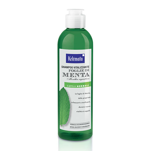 KELEMATA SHAMPOO VITALIZZANTE FOGLIE DI MENTA CAP NORMALI 250ML - Tre Pi Profumerie